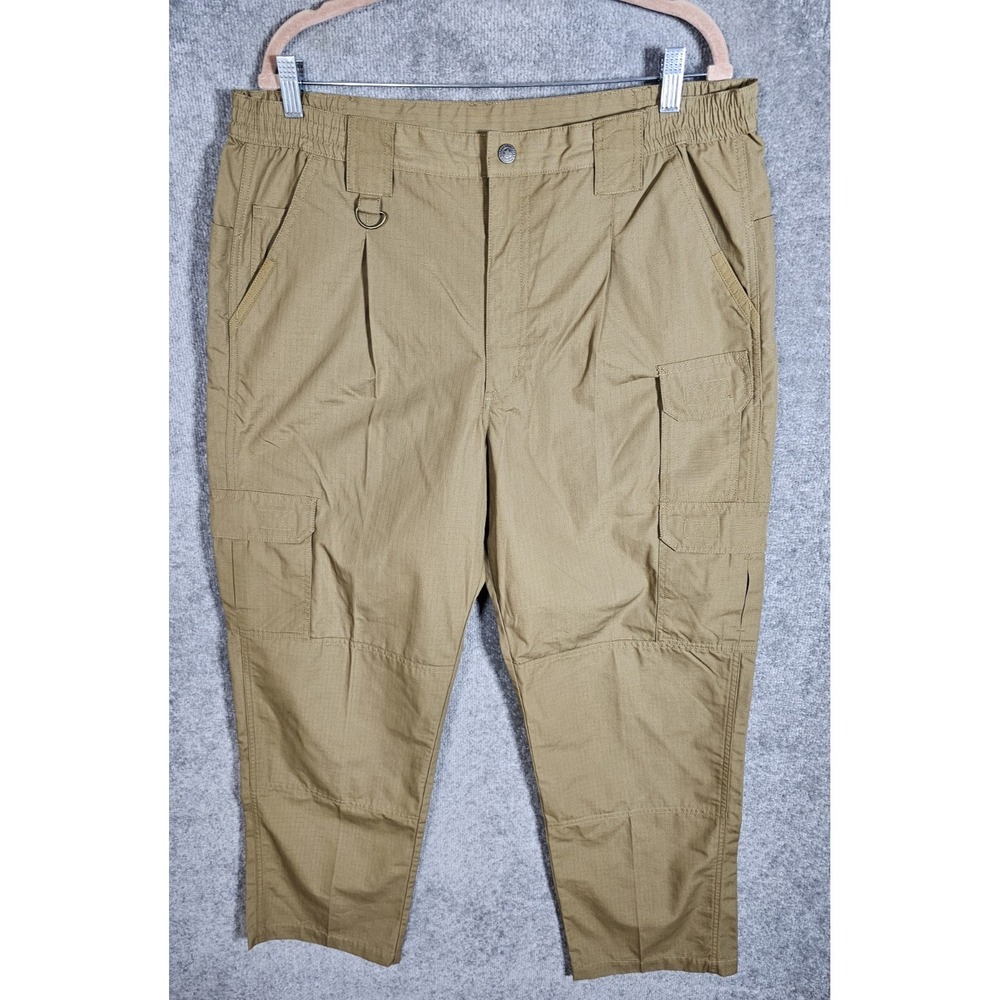 Propper Tactical Cargo Pants‎ Mens Size 38x32 Brown Ripstop Utility Pockets
